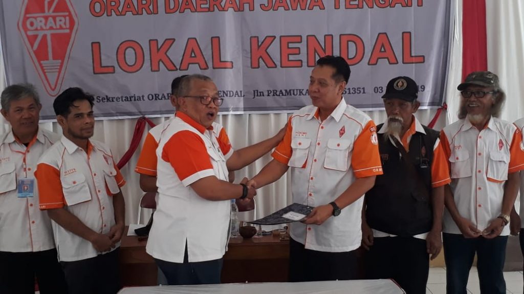 Musyawarah Lokal Ke 10 ORARI Lokal Kendal Th.2019