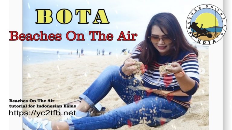 Beaches On The Air tutorial for Indonesian hams