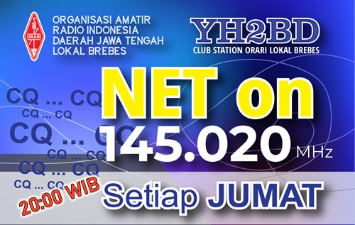 Net ORARI Lokal Brebes YH2BD