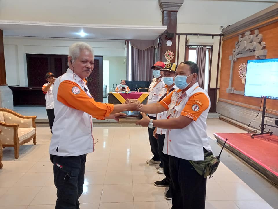 Pengukuhan Pengurus ORARI Lokal Karangasem