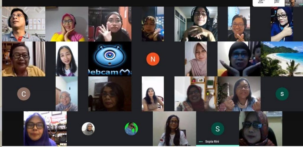 webinar sesi 1 YLCI Young Lady Contester of Indonesia