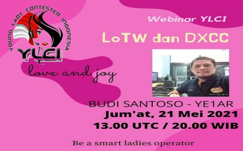 Webinar sesi 3 Young Lady Contester of Indonesia