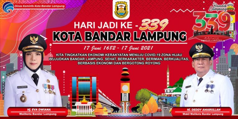 Sela,mat Hari Jadi Kota Bandar Lampung Ke-339