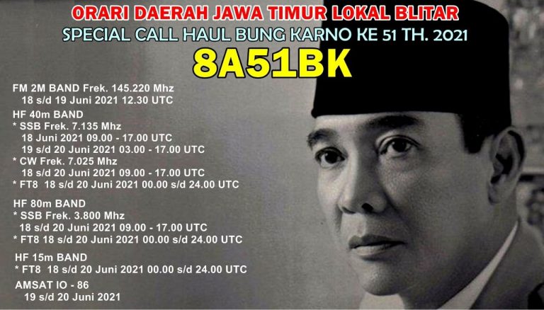 Special Call 8A51BK Haul Bung Karno