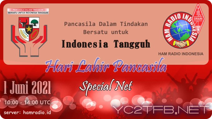 Hari Lahir Pancasila Special Net HAM Radio Indonesia Hari Lahir Pancasila 1 Juni