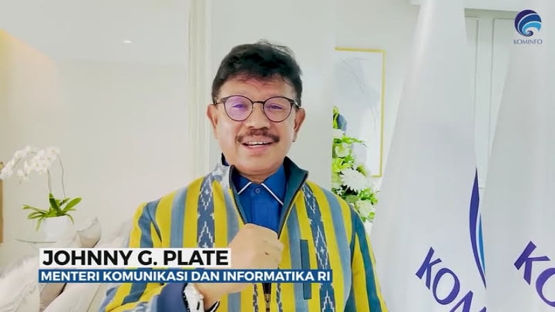 Johnny G. Plate Mentri Komunikasi dan Informatika RI