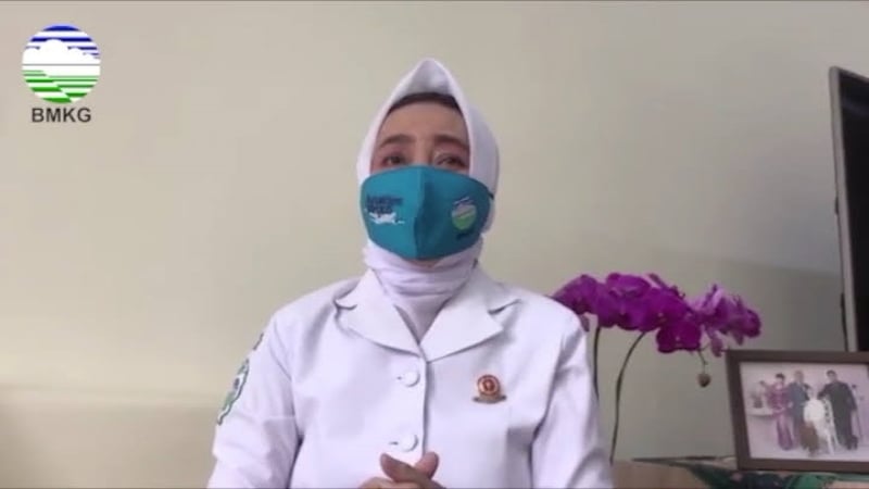 Kepala Badan Meteorologi Klimatologi dan Geofisika - BMKG Dwikorita Karnawati