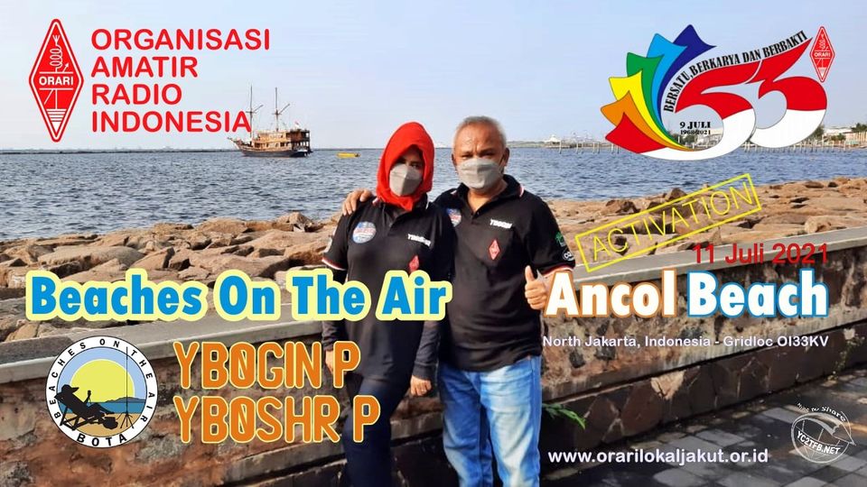 BOTA Pantai Ancol Meriahkan HUT ORARI Ke-53