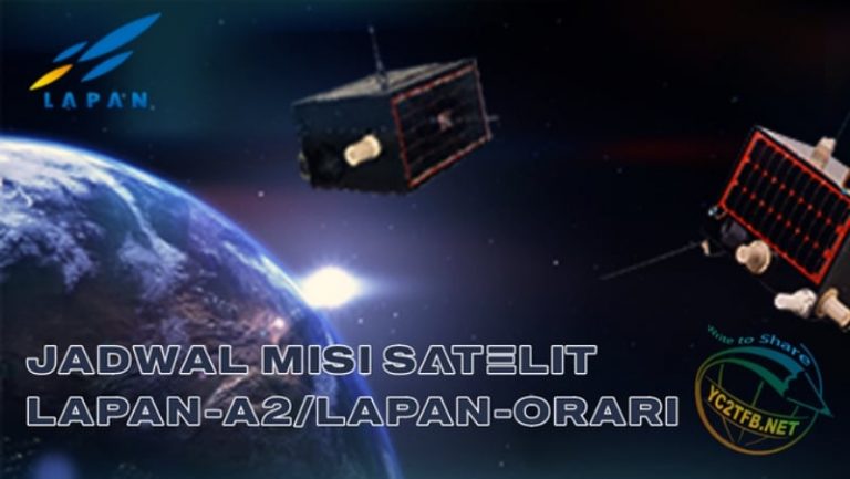 Jadwal Misi Satelit LAPAN-A2 / LAPAN-ORARI IO-86