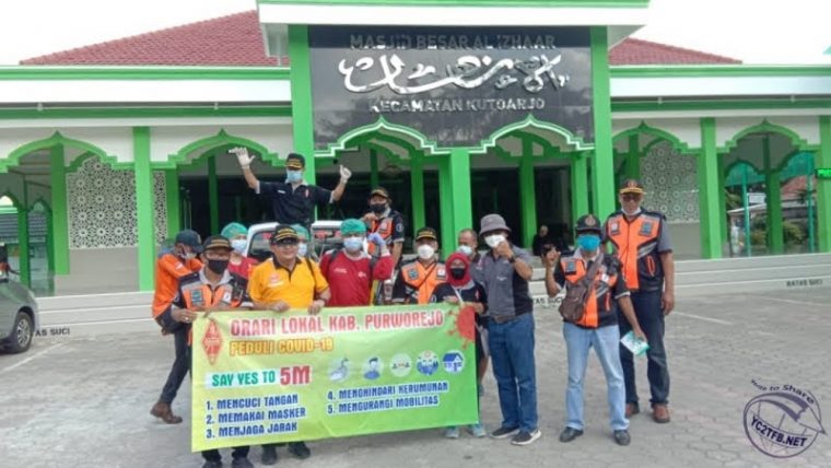 ORARI Purworejo bersama PMI Peduli Covid-19