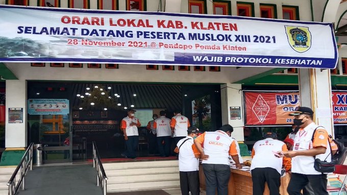 Musyawarah ORARI Lokal Klaten 2021
