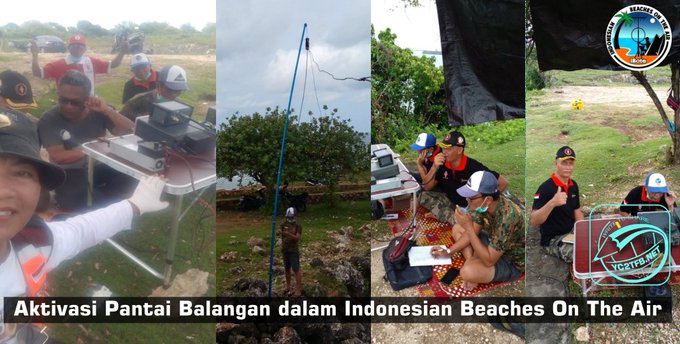 Aktivasi Pantai dalam iBOTA Pantai Balangan Bali
