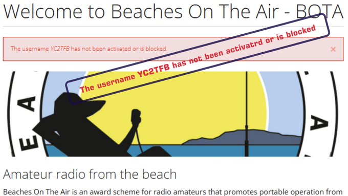 Contoh Pemblokiran Sepihak Dari BOTA yc2tfb