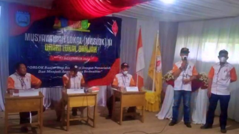 MUSLOK XI ORARI Lokal Banjar tahun 2021 menghasilkan kepengurusan yang baru untuk masa bakti 2021-2024.