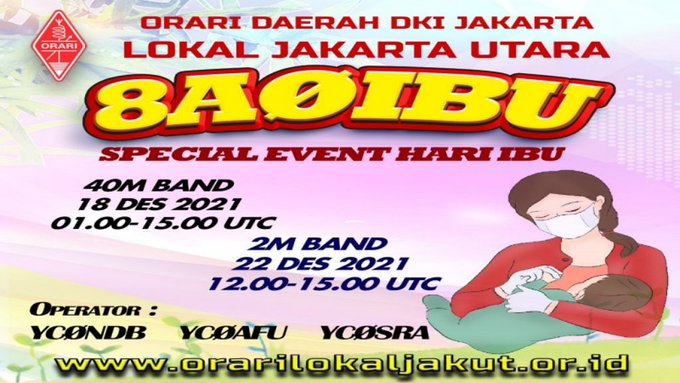 Special Call 8A0IBU dalam rangka peringatan Hari Ibu