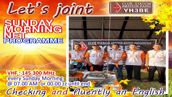 Sunday Morning Net ORARI Lokal Kediri - YH3BE