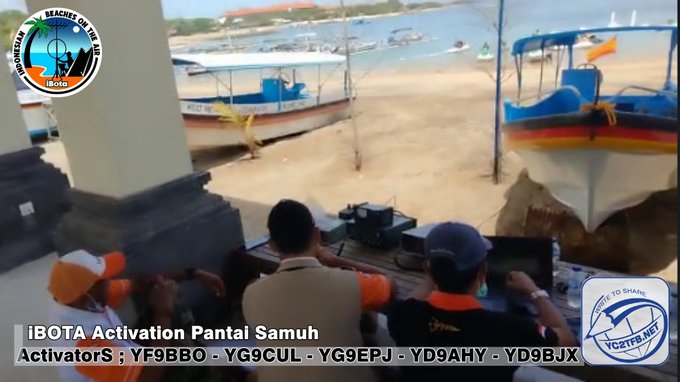 iBOTA Activation Pantai Samuh Activator YF9BBO - YG9CUL - YG9EPJ - YD9AHY - YD9BJX