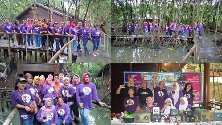 YLCI pada BOTA Pantai Indah Kapuk  Jakarta Utara ,28.12.2021