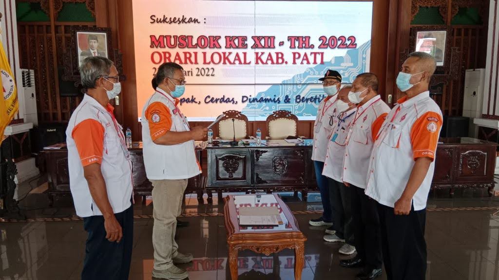 ORARI Lokal Kabupaten Pati melaksanakan Musyawarah Lokal XII tahun 2022