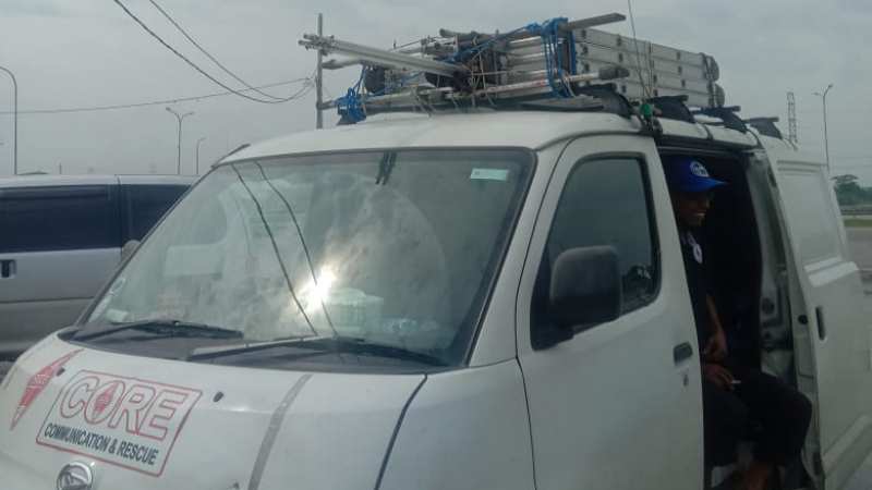 Persiapan iBOTA di Pantai Paku Limo