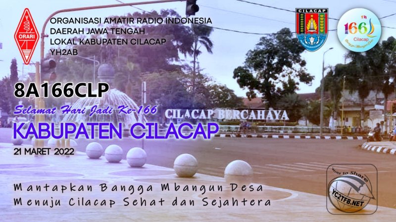 Special Call 8A166CLP HUT Ke-166 Kabupaten Cilacap