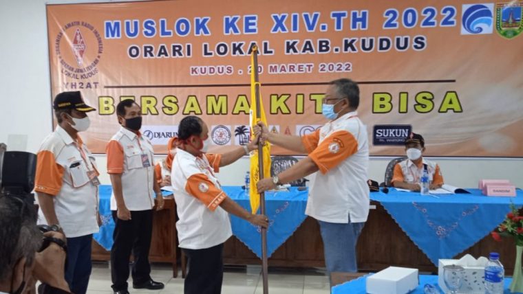 ORARI Lokal Kabupaten Kudus menyelenggarakan Musyawarah Lokal XIV tahun 2022 Ketua ORARI Lokal Kudus: SANCAKA DWI SUPANI, S.Pd, M.Pd., M.M, Par. – YD2PWI