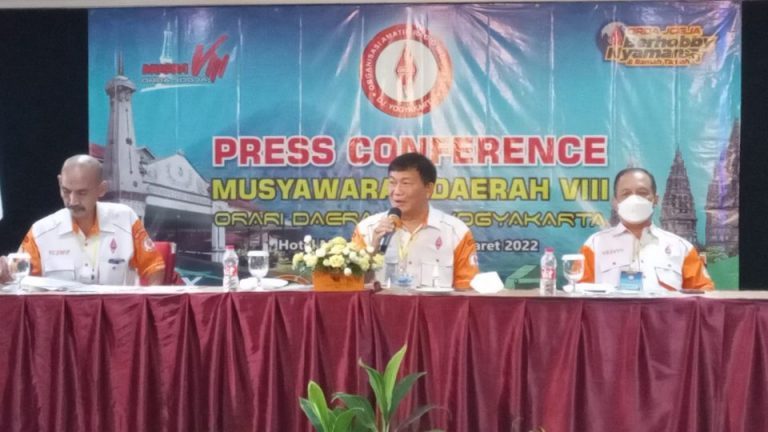 Press Conference Musyawarah Daerah VIII ORDA Jogja