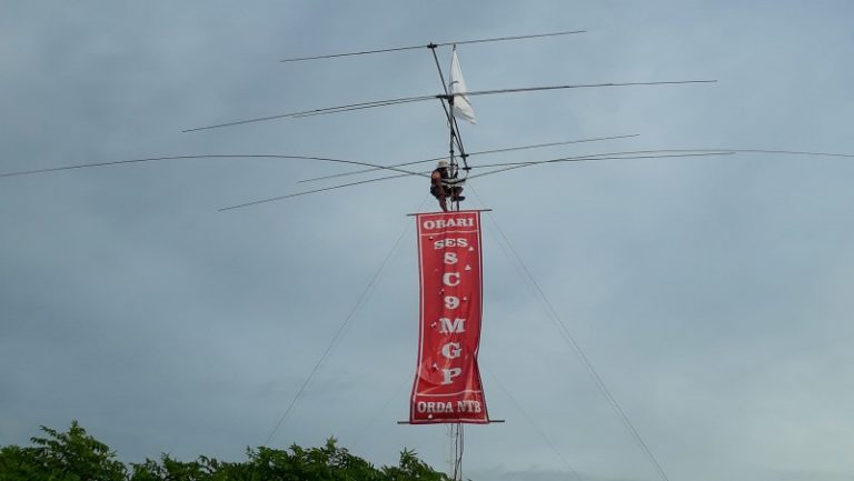 SES 8C9MGP Kunjungan Ketua Umum ORARI