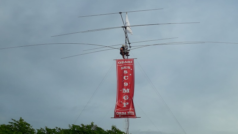 SES 8C9MGP Kunjungan Ketua Umum ORARI