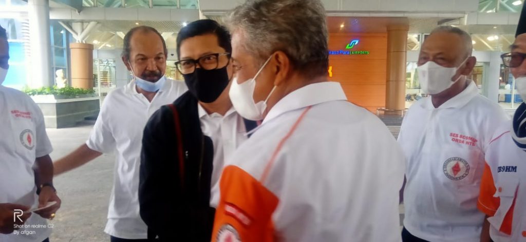 Kunjungan Ketua Umum ORARI ke NTB
