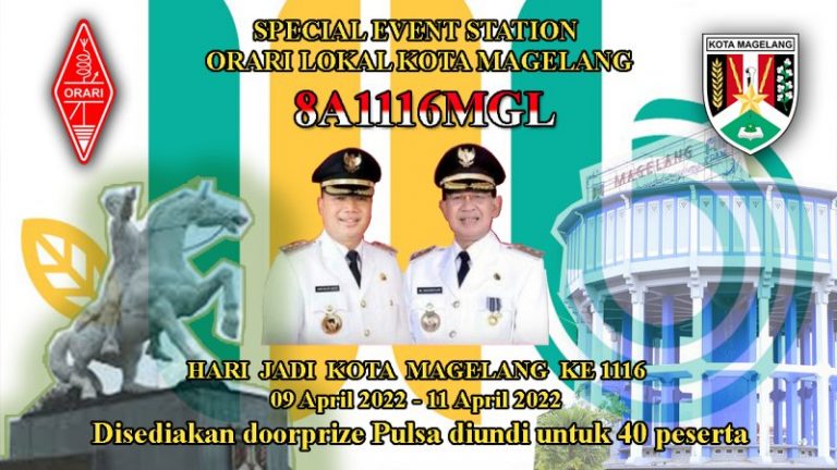 Special Call 8A1116MGL Hari Jadi ke-1116 Kota Magelang