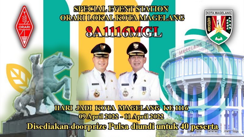 Special Call 8A1116MGL Hari Jadi ke-1116 Kota Magelang