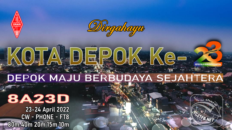 Special Call 8a23d HUT KOTA Depok KE-23