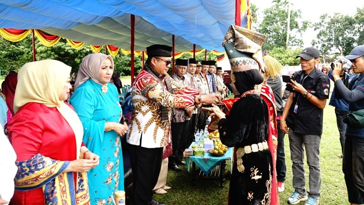 Bupati Tanah Datar at Situmbuk Art and Culture