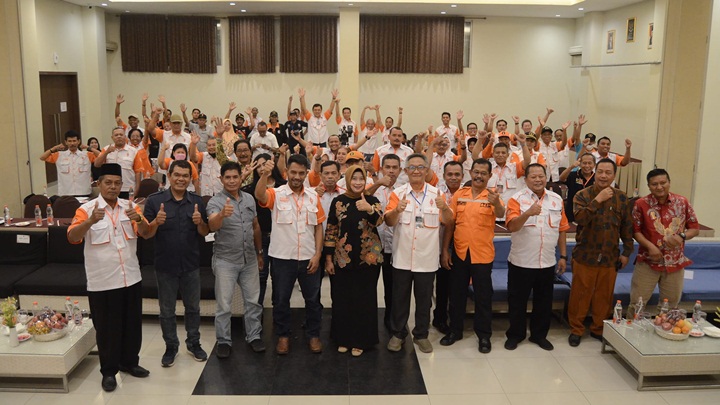 Musyawarah Lokal Ke-1 ORARI Lokal Kabupaten Demak Foto bersama Muslok ORARI Lokal Kabupaten Demak ke-1