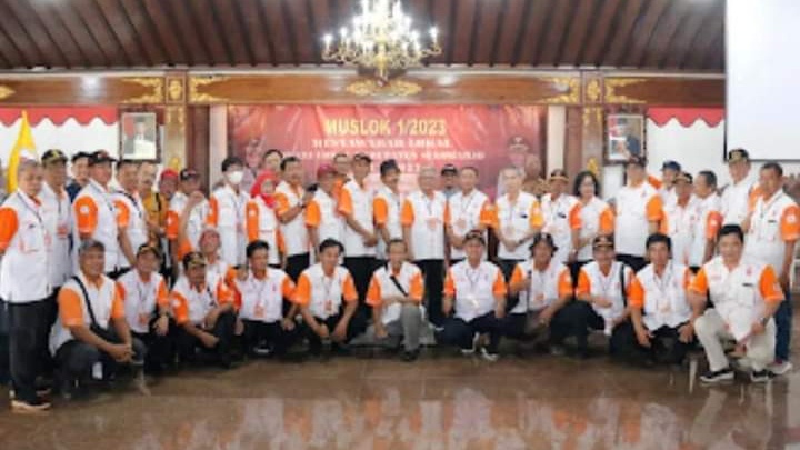 Foto bersama Orari Lokal Sukoharjo Melaksanakan Musyawarah Lokal (Muslok) Ke-1