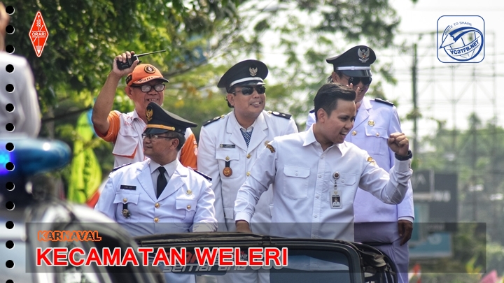 BUPATI Kendal Dico Karnafal HUT RI Ke-78 Weleri Kendal