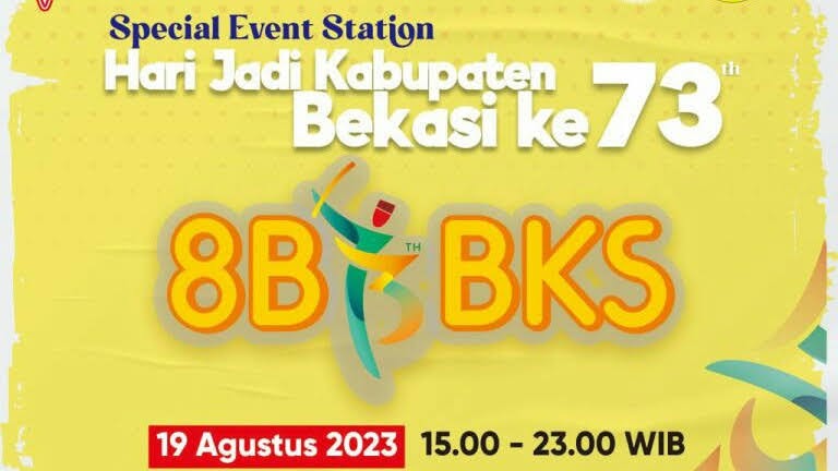Meriahkan Hari Jadi Kabupaten Bekasi ke-73, ORARI Lokal Kabupaten Bekasi mengadakan Special Event Station (SES) 8B73BKS.