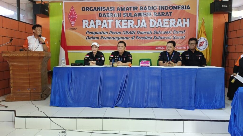 Kunjungan Kerja Ketua ORARI Pusat - Rapat Kerja Daerah IV ORARI Daerah Sulawesi Barat