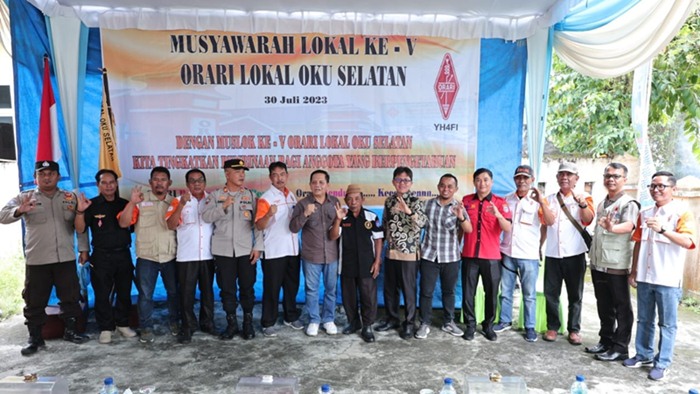 ORARI Kabupaten OKU Selatan menggelar Musyawarah Lokal ke-5 ORARI Kabupaten OKU Selatan menggelar Musyawarah Lokal ke-5 tahun 2023 untuk memilih kepengurusan baru, periode 2023-2026.