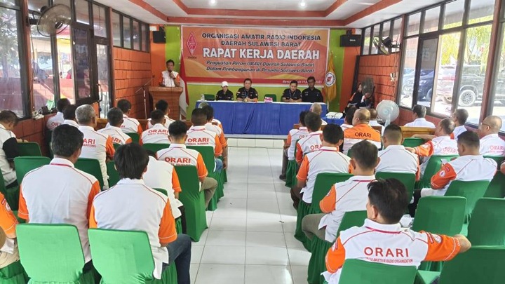 Rapat Kerja Daerah IV ORARI Daerah Sulawesi Barat Rapat Kerja Daerah (RAKERDA) IV ORARI Daerah Sulawesi Barat tahun 2023