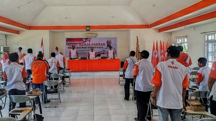 1 Lokal Tidak Hadir di RAKERDA ORARI Daerah Gorontalo ORARI Daerah Gorontalo melaksanakan Rapat Kerja Daerah (Rakerda) pada Tanggal 06 Agustus 2023 di Kantor AD Center, Kota Gorontalo.