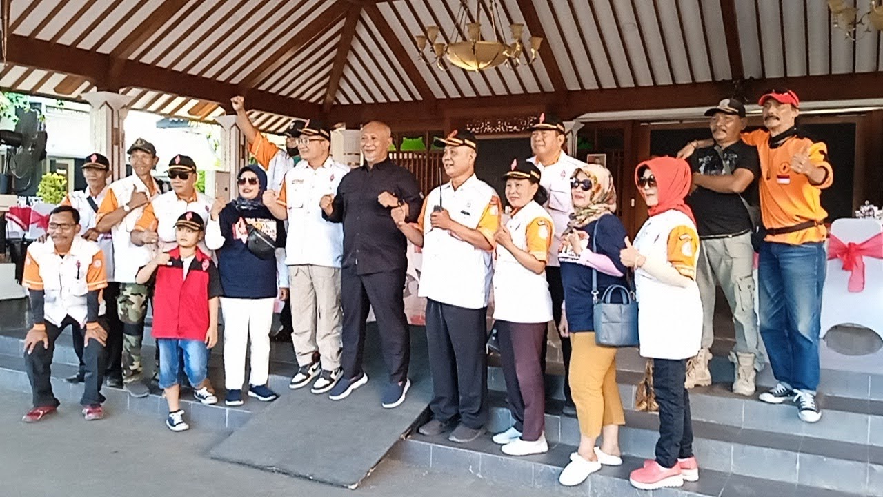 Bupati Pati, Haryanto sambut kirab jeep HUT ORARI Lokal Pati