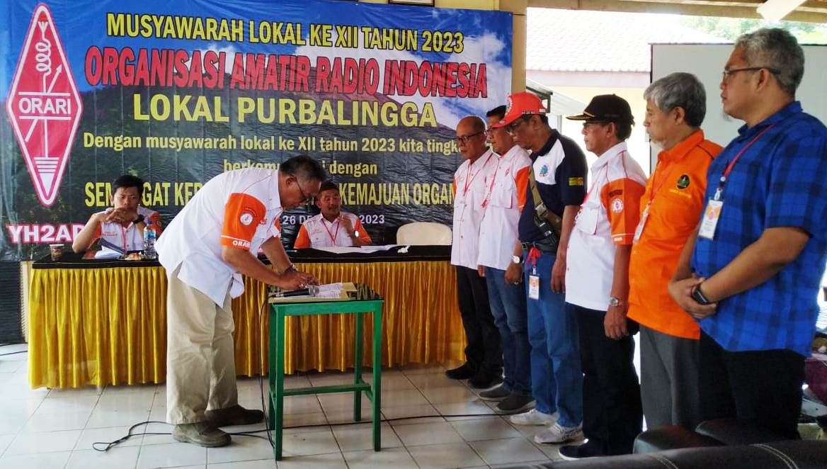 YG2BJV terpilih Jadi Ketua Lokal