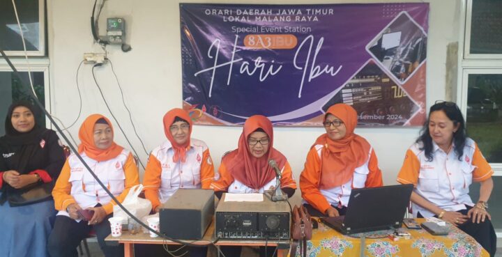 8a3ibu Special Call Peringatan Hari Ibu ke 96 tahun 2024 Orari Lokal Malang Raya