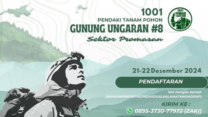 1001 Tanam Pohon #8 Gunung Ungaran - Promasan