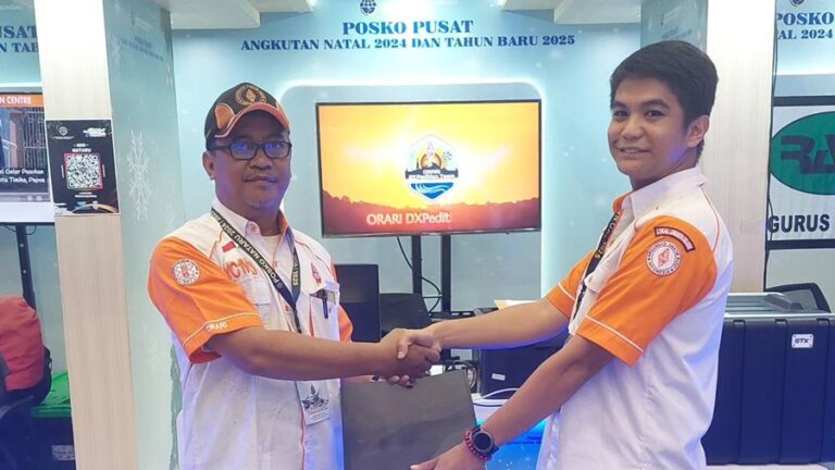 Posko ORARI Dukungan Komunikasi Pusat Nataru