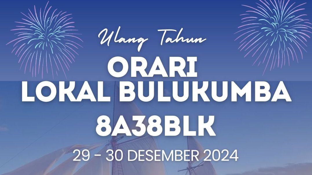 SES 8A38BLK dalam rangka Hari Ulang Tahun ke-38 ORARI Lokal Bulukumba