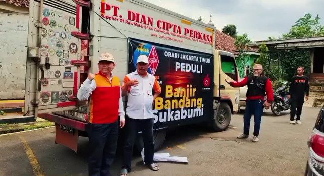 bantuan banjir bandang Sukabumi