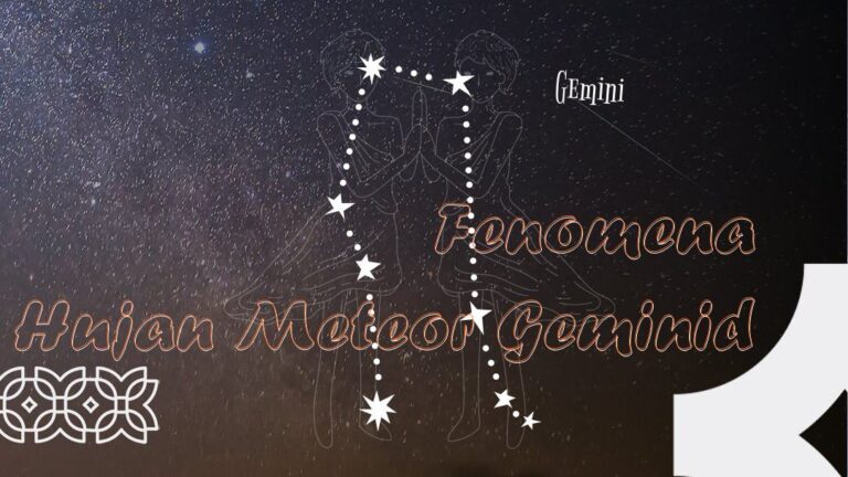 Fenomena Hujan Meteor Geminid